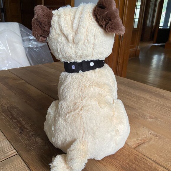 Pug Plush,  Pug Stuffed Animal, Dog Plush Toy, - Picture 6 of 8